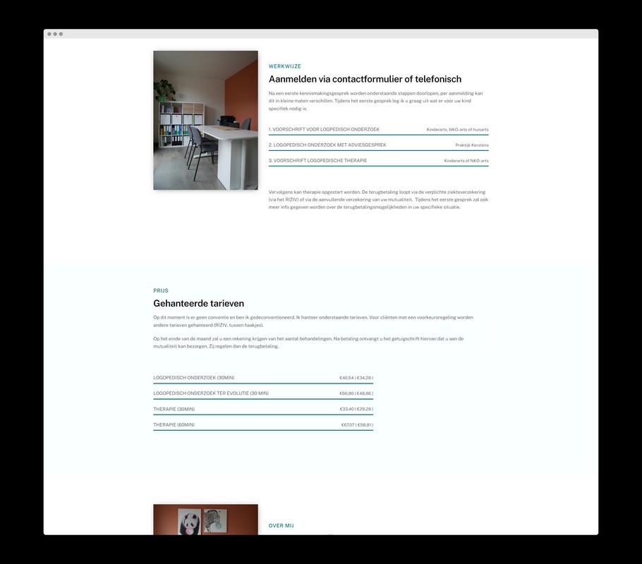 Bekijk de website van Praktijk Kerstens - Portfolio item van Nick Suy Webdesign