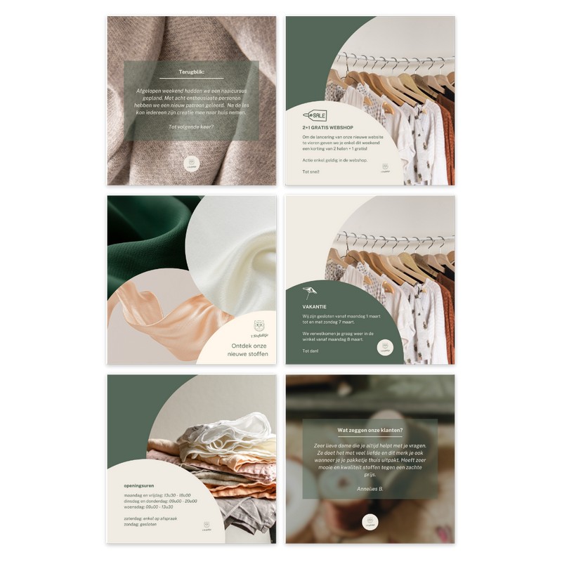 Social media ontwerp voor 't Stofuiltje - Een realisatie van Nick Suy Webdesign